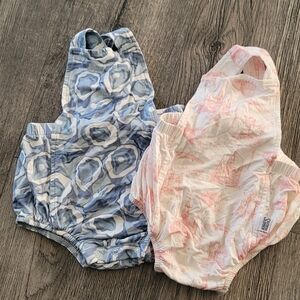 Southern slumber baby Rompers/Bubbles Bundle of 2